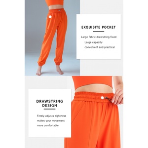 Pantalones Deportivos de Cintura Alta para Mujer con Bolsillos, Pantalones de Yoga, Pantalones Deportivos para Gimnasio - Product Image 4