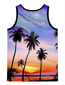 Camiseta sin Mangas Personalizada para Hombre, Sublimada, Deportiva, Ajustada, Tejido Elástico para Gimnasio, Entrenamiento y Running - Product Image 3