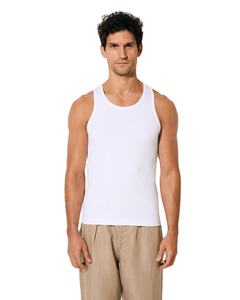 เสื้อกล้ามคอกลมทรงสปอร์ตสำหรับผู้ชาย FORESIGHT ENTERPRISES OEM ผลิตจากผ้าฝ้าย 100% น้ำหนัก 120 กรัม เนื้อผ้าถัก ระบายอากาศได้ดี เหมาะสำหรับวิ่งและออกกำลังกาย สามารถปรับแต่งได้ - Product Image 1