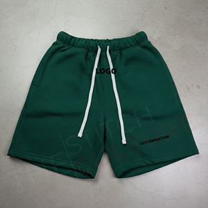 Pantalones Cortos Deportivos para Hombre, 100% Algodón, con Cordón, Tejidos, Transpirables, Ecológicos, para Entrenamiento de Verano, Casuales - Product Image 2