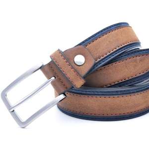 Accessoires pour hommes en cuir de vachette de style européen, cuir véritable, résistant, imperméable, boucle en acier inoxydable personnalisée, idées cadeaux - Product Image 6