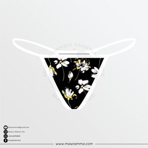 Traje de Baño Floral de 2 Piezas para Mujer, Bikini Triangular Sexy, Ropa de Playa Premium de Verano, Conjunto de Bikini Personalizado por Sublimación, Marca Mawra OEM - Product Image 6