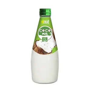 290ml VINUT बोतल नारियल का दूध पेय के साथ जेली