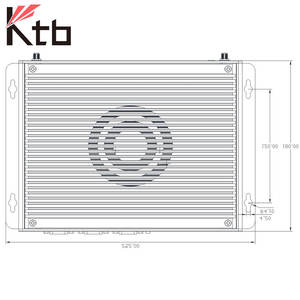 Mini PC industriel KTB 926-4H 2*LAN 6*COM 4*HD-MI, ordinateur compact et économique, NUC, micro PC, mini Watchdog et prise en charge du démarrage sans disque - Product Image 1