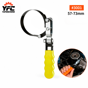 Llave Ajustable para Filtro de Aceite YUFANCHENG 57-73mm, Acero al Carbono, Cabeza Pivotante Manual, Herramienta de Grado Industrial de un Solo Extremo - Product Image 1