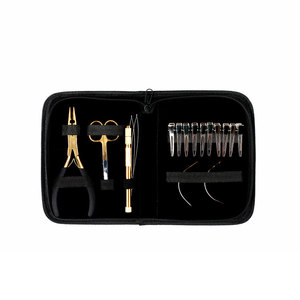 Kit de Extensiones de Cabello de Acero Inoxidable con Impresión de Logotipo Personalizado Profesional de Alta Calidad, Extensiones de Cabello Duraderas y de Fijación Fuerte - Product Image 6