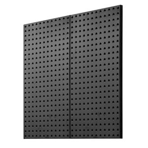 24\"x12\" Heavy Duty Metal <b>Pegboard</b> Panels Wall Storage Organizer <b>Accessories</b> for Living Room and Garage 2 Pieces - Product Image 2