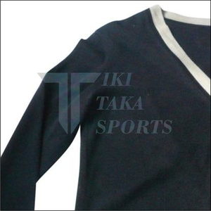 Suéter Cárdigan Deportivo Tiki Taka de Invierno para Hombre de Alta Calidad - Color Sólido, Secado Rápido y Transpirable, Ropa de Moda - Product Image 2