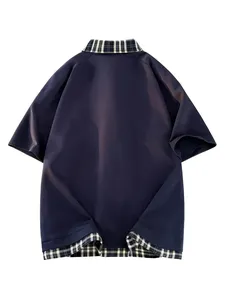 Chemise personnalisée pour homme en toile respirante à manches courtes, tenue décontractée de golf, service OEM, fournisseur en gros, exportateur - Product Image 4