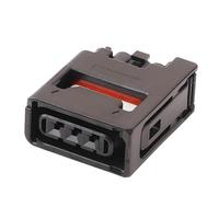 Adaptateur automobile étanche IP67 en nylon avec contact femelle en cuivre à 3 broches Jinhang, 5A 12V, connecteur de câblage pour boîtier électrique de voiture