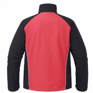 Chaquetas impermeables y resistentes al viento de color sólido para hombre, diseño personalizado con bolsillos laterales, chaquetas hechas con tela de poliéster premium para hombre - Product Image 2