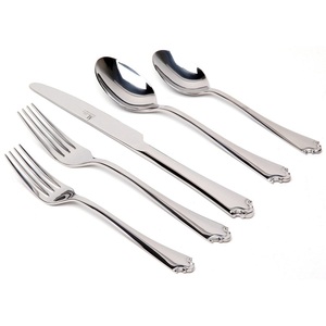Modern <b>Reusable</b> Stainless Steel <b>Cutlery</b> <b>Set</b> Forks Spoons Knives Elegant Party Vintage Style - Product Image 2