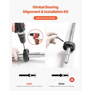 Set di Estrattori per Cuscinetti Gimbal e Ingranaggi Mercruiser, Compatibile con Motori Mercruiser OMC Volvo Cobra Bell Housings - Product Image 4