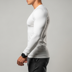 REXFIT SPORTS OEM Camisetas de Entrenamiento de Manga Larga para Hombre, Tejido Ligero de Punto, Proveedor de Ropa Deportiva Informal - Product Image 6