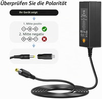 Alimentation universelle AC-DC 45W 5V-15V 3A avec 10 prises DC pour haut-parleurs, tablettes et autres appareils électroniques domestiques