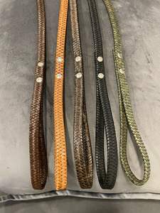 Cinturón Trenzado de Cuero Vacuno Hecho a Mano para Hombre, Hebilla de Aleación, Casual, Tejido, Impermeable, 1 Pulgada, Correa Ajustable con Cierre, Regalo de Lujo - Product Image 4