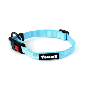 Collier pour animaux de compagnie Yommy, 40-55 cm, réglable, en nylon bleu - Product Image 2