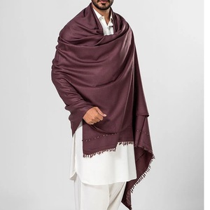 PATOO Manta y Chal de Lana Tejida para Hombre, Estilo Afgano Kambal Chadar, Bufanda, Manta Patu, Manta LOYEE, Chales de Lana tipo Cárdigan - Product Image 4