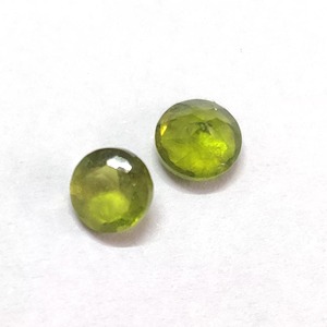 Vesuvianita Natural Idocrasa, Corte Redondo de 5mm, Gema Verde Facetada Circular, Fabricante y Proveedor - Product Image 6