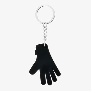 Professional Gloves <b>Custom</b> Soft Rubber/Silicone/PVC <b>Keychain</b> 2D/3D Logo Lightweight Adjustable Goalkeeper Gloves <b>Keychain</b> - Product Image 2