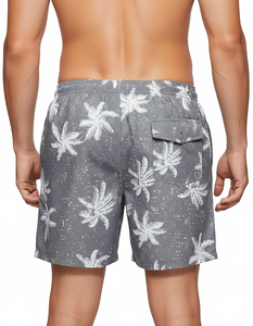 Shorts de basketball décontractés pour hommes, personnalisés, de haute qualité, 5 pouces, double couche, couleur unie, respirants, séchage rapide, taille mi-haute, en toile et maille élastiques - Product Image 5