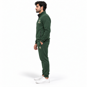 Premium <b>Fleece</b> Tracksuit Warm Hoodie <b>Jogger</b> Pants Winter Sportswear Gym Training Casual Streetwear Custom Apparel Clothing Set - Product Image 3