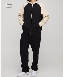 Conjunto Deportivo de Chaqueta y Pantalones con Cierre de Cremallera de la Mejor Calidad para Entrenamiento en Gimnasio y Actividades Deportivas al Aire Libre - Product Image 1