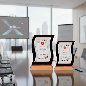 Trofeo de Madera y Acrílico para Premios de Diseño, Reconocimiento Corporativo, Logros, Apreciación y Eventos Empresariales Profesionales - Product Image 2