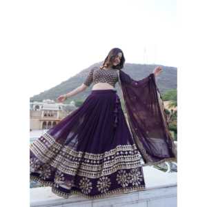 ชุดแต่งงานออกแบบ lehenga choli - Product Image 1