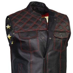Produit très vendu, design unique, veste en cuir pour homme, fabrication en usine, respirante, meilleur matériau, veste en cuir pour la vente en ligne - Product Image 6