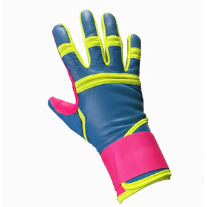 Guantes de Bateo de Cuero de Alta Calidad, Personalizables, Transpirables, para Entrenamiento de Béisbol, Serie Duradera, para Adultos, para Softbol, Ambidiestros, con Gancho - Product Image 5