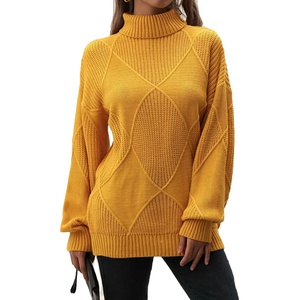 High Quality Delta Sigma Geometric Knit Turtleneck Knitted <b>Cardigan</b> <b>Sweater</b> Casual Autumn Wear Acrylic <b>Sweater</b> <b>Cardigan</b> - Product Image 3