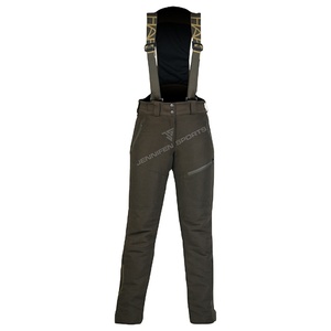 กางเกงล่าสัตว์ของผู้ชายมาใหม่พร้อมสายเอี๊ยมผ้าแคนวาสผ้าฝ้าย100% มีซิปและกระดุมปิดด้านหน้ากระเป๋าด้านหลังตาข่ายด้านใน - Product Image 1