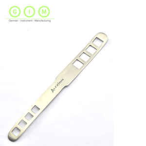 Depresor de Lengua de Acero Inoxidable, Instrumento Médico Quirúrgico Manual, Herramienta de Examen Clínico, Certificado CE ISO13485 - Product Image 3