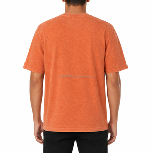 Camiseta de Alta Calidad OEM ODM con Lavado Ácido, 100% Algodón, Manga Corta, Estilo Casual Urbano, Unisex, Secado Rápido, Transpirable y Ecológica - Product Image 5