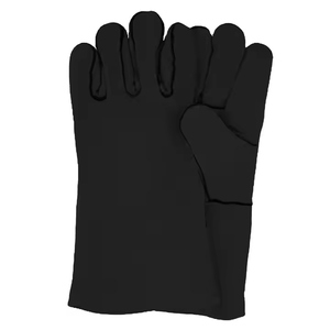 Gants de soudage en cuir de vachette pleine fleur de qualité supérieure, résistants à la chaleur, avec manchette de sécurité pour la protection des mains et les soins personnels - Product Image 6