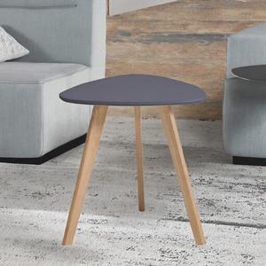 Table d'appoint ronde de style industriel moderne indien de haute qualité, table basse ou table à thé de luxe avec meubles en bois, table de chevet - Product Image 4