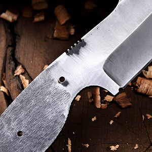 Kit de couteau tactique à lame vierge en acier 1095, forgé, à lame pleine, pour personnalisation, couteau de chasse à lame fixe, OEM/ODM - Product Image 6