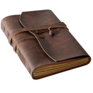 Vintage Handmade Leather Diary Notebook <b>Sketchbook</b> Travel Journal Blank Writing Paper Note Books Gifts Stationery <b>Fashion</b> Unisex - Product Image 1