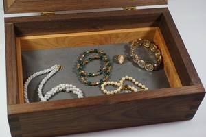 Premium Wooden Jewelry Organizer <b>Storage</b> <b>Box</b> with Sliding <b>Drawers</b> Multi Compartment Ring Holder Necklace Organizer Bracelet <b>Box</b> - Product Image 3