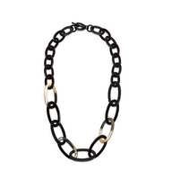 Collier en corne de buffle naturelle, écologique, fait main, design moderne, couleurs naturelles pour un look tendance, meilleur prix