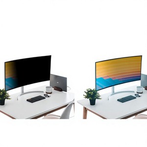 Filtro de Privacidad de 24 Pulgadas PRI24"W B, Protector de Privacidad Fácil de Usar, Equipo de Oficina, Espacio de Trabajo Multimedia, Cubierta de Privacidad para Oficina - Product Image 5