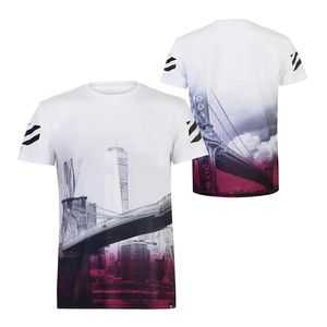 Camiseta Casual de Poliéster con Gráficos Impresos por Sublimación Personalizados, Venta al Por Mayor, Top de Verano de Secado Rápido - Product Image 6