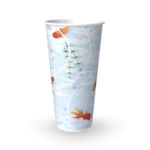 Gobelet en papier jetable à paroi simple de 12 oz imprimé sur mesure, de qualité alimentaire, recyclable, avec revêtement en PE pour thé au lait et café - Product Image 3