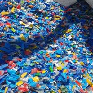 Granulés de plastique HDPE recyclé / Déchets de fûts bleus HDPE / Poudre de polyéthylène de qualité alimentaire en gros - Product Image 6