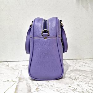 Meilleure vente sac à bandoulière en cuir véritable de vachette à fleurs marron pour femmes fermeture à glissière unique Style Vintage pour l'été - Product Image 5