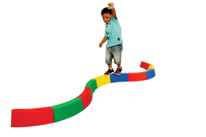 Planches d'équilibre sensorielles Waling Boards, jouets d'intégration sensorielle, planche tactile en galets, antidérapante, en plastique, détachable, pliable, écologique - Product Image 3