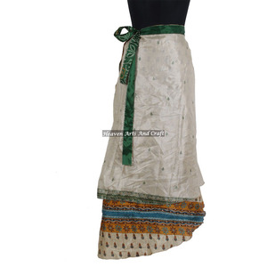 2026 Spring New Arrive Elegant Vintage Styles Print Asymmetrical <b>Wrap</b> <b>Skirt</b> Magic 38" Sarong Pareo Custom Latest Design Women - Product Image 4