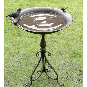 Kit de estación de alimentación para pájaros con base de anclaje de 5 puntas, poste multi-gancho para alimentar pájaros silvestres con bandeja de baño para pájaros, para decoración de jardín al aire libre - Product Image 6