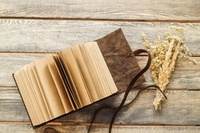 Acheter Journal en cuir véritable Vintage Journal en papier sans bois Antique fait à la main en coton blanc